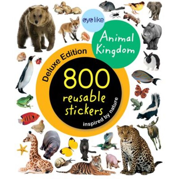 Eyelike Stickers Deluxe: Animal Kingdom -- Workman Publishing - Picture 1 of 1